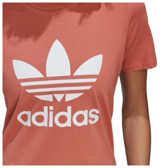 Adidas Γυναικεία κοντομάνικη μπλούζα Trefoil
